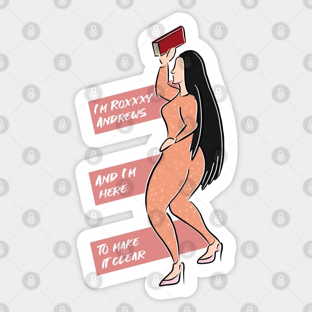 Roxxxy Andrews Sticker by fsketchr